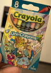 Crayola Uni Crayons - New - Very Rare Made In USA unicorn Fun