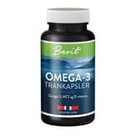 Berit Nordstrand Trankapsler med Omega 3, MCT og vitamin D - 60 stk