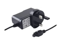 Teltonika - Strömadapter - Ac 100-240 V - 9 Watt - Storbritannien - För Teltonika Rut200, Rut300, Rut850, Rut951, Rut956, Trb140, Trb141, Trb142, Trb145, Tsw110