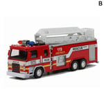 Toys For Boys Red Education1:32 Fire Truck Car Mold Kids Gift B