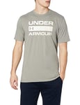 Under Armour Men's UA Team Issue Wordmark Short-Shell T-Shirt, Green, LG
