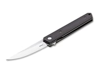 Böker Plus Kwaiken Mini Flipper Carbon Couteaux de Poche Unisexe-Adulte, Gris, 18,6cm