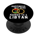 Le bonheur est d'être marié à un mariage libyen PopSockets PopGrip Interchangeable