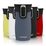 Contigo West Loop Mini Autoseal Travel Mug | Stainless Steel Thermal Mug | Vacuum Flask | Leakproof Tumbler | Coffee to go Mug with BPA Free Easy-Clean Lid | Lakeside | 300 ml