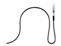 goobay - HDMI-kabel med Ethernet - HDMI hann til HDMI hann - 40 m - hybridkobber / fiberoptikk - svart - rund, 4K-støtte