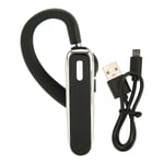 Bluetooth-öronsnäcka Stereo Brusreducering Enkelsidig Trådlös Business Headset med Digital Display för Sport Körning