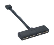 Akasa RGB LED splitter cable :: AK-CBLD02-10BK  (Cables > Internal Power Cables)