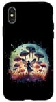 iPhone X/XS Double Exposure Forest Garden Fairy Mushroom Surreal Lovers Case