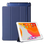 SKALO iPad 10.2 Trifold Suojakotelo - Tummansininen