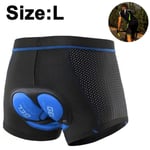 1 st Cykelunderkläder Herrar Vadderad Gel Cykelshorts Med Vaddering Cykel Liner Shorts Undershorts Anti-Slip