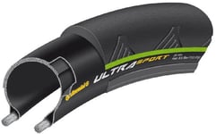 Continental Ultra Sport II Pneu, mixte, Noir/Vert, 23-622