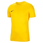 Nike Park VII Jersey SS Maillot Homme, Tour Yellow/Black, FR : L (Taille Fabricant : L)
