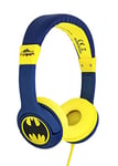 OTL Technlogies Batman Bat Signal Junior Casque d'écoute, Filaire, pour Enfants (Produit sous Licence Officielle)