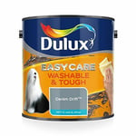 Dulux Paint Easycare - Matt - 2.5L Denim Drift Emulsion Paint Washable & Tough
