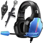 Ps4 Headset Pc Gaming Stereo Surround Sound Over-ear