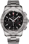 Breitling AB0147101B1A1 Avenger B01 Chronograph 44 Musta/Teräs Ø44 mm