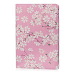 32nd Floral Series - Design PU Leather Book Folio Case Cover for Apple iPad Air 3 (2019) & Apple iPad Pro 10.5" (2017), Designer Flower Pattern Flip Case With Built In Stand - Cherry Blossom