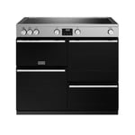 Stoves 444411499 Precision Deluxe 100cm Induction Range Cooker - Stainless Steel