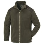 Pinewood Retriever Fleecejacka Herr Dark Olive/Suede Brown 5XL