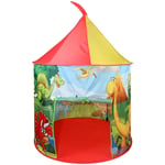 SOKA Kids Dinosaur Play Tent Portable Foldable Green Pop Up Garden Playhouse Red