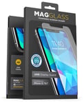 Magglass iPhone 12 Matte Screen Protector (Fingerprint Resistant) Bubble-Free Anti Glare Tempered Glass Anti-Microbial Display Guard (Case Compatible)