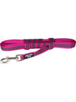 Julius-K9 C&G - Super-grip leash rosa/grey 20mm/5.0m with handle