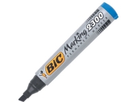 BIC Marking 2300 - Markør - permanent - blå - alkoholbasert blekk - 3.7-5.5 mm (en pakke 12)