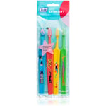 TePe Kids Extra Soft Ekstrabløde tandbørster til børn 4 stk.