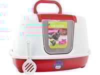 Yarro Corner Flip Toilet For A Cat