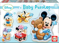 Educa - 13813 - Puzzle Silhouette WD Mickey 13813