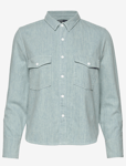 Levi's Made & Crafted Shrunken Denim Shirt Size Large 14 Uk BNWT €120 Blue Mesa