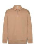 Gant Icon Half Zip Beige GANT