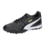 Puma Unisex Adults King Top Tt Soccer Shoes, Puma Black-Puma White-Puma Gold, 47.5 EU