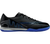 Zoom Mercurial Vapor 15 Academy IN fotbollsskor Unisex BLACK/CHROME-HYPER ROYAL 10.5