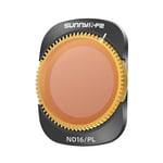 Sunnylife kameran linssisuodatin ND16/PL DJI Osmo Pocket 3
