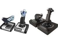 Joystick Logitech G Saitek X52 Flight Control System USB (945-000006) + G X56 Hotas (945-000059)