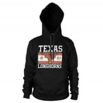 Hybris Texas Longhorns Flag Hoodie (Black,XL)