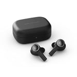 Bang & Olufsen Beocom EX UC - Wireless Bluetooth Active Noise Cancelling Earphones, 6 Microphones, Playtime Up to 28 Hrs, Earbuds for Work + USB-C Cable, Charging Case, Dongle - Black Anthracite