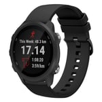 Garmin Forerunner 245 Music Watch-rem i silikon, 20mm - Svart