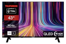 QU43TO750S (108 cm (43 Zoll), Schwarz, UltraHD/4K, Triple Tuner, SmartTV, TiVo Betriebssystem)