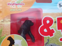 87921 Schleich Puzzlemals Wild Life GORILLA Mix & match animal model plastic toy