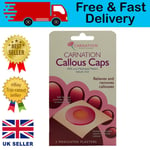 Carnation Callous Caps Salicylic Acid Plasters Removal of Callous Medicated x 2