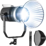 MONDODIGITALE-Gvm 200W Lampe Vidéo Led Avec Softbox, Lampe De Photographie Led Avec Monture Bowens, Lampe Vidéo Avec Contrôle App, 93000Lux@0.5M 3200K-5600K Éclairage De Sortie Continue Bicolore Pour