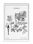 London Home Decoration Posters & Frames Posters Black & White Multi/patterned Olle Eksell