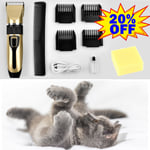 Hair Clippers Pets/Mens Electric Trimmers Cutting Cordless Beard Shaver UK
