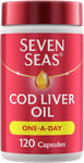 Seven Seas Cod Liver Oil Tablets With Omega-3, Fish 120 Count (Pack of 1)