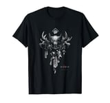 Diablo IV Druid Sigil Distressed White Armor T-Shirt