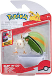 Pokmon PKW3136 Clip N Go Mankey and Poke Includes 2-Inch Battle Figure and Ne