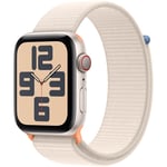 Apple Watch SE 2023 GPS + Cellular 44mm Starlight Alu. Case / Sport Loop