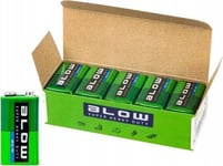 Baterija Blow Super Heavy Duty, 9V, 6F22 - 10 Vnt